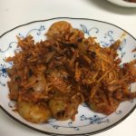 南インド風エビとココナッツトレードの炒め煮のレシピ